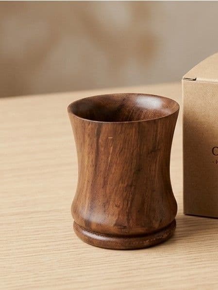 WOODEN GLASS SEESHAM