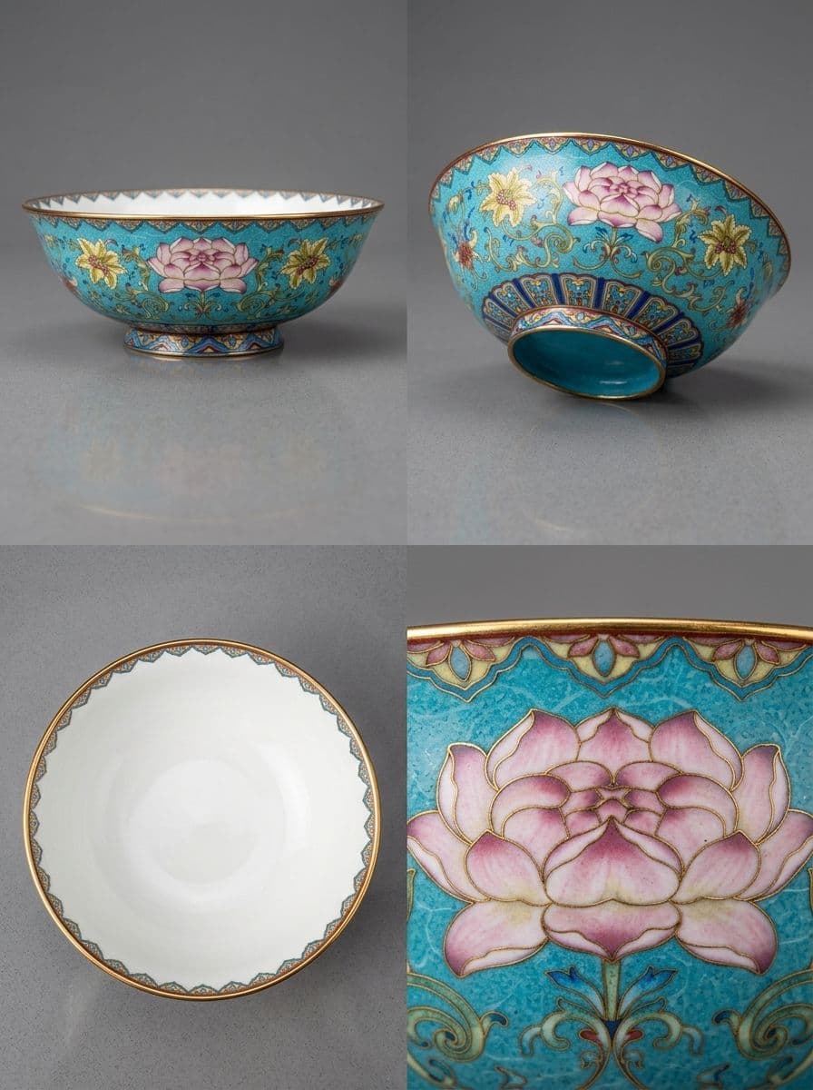 CERAMIC BOWL ( LIGHT BLUE COLOR ) ( 3PCS ) alternate