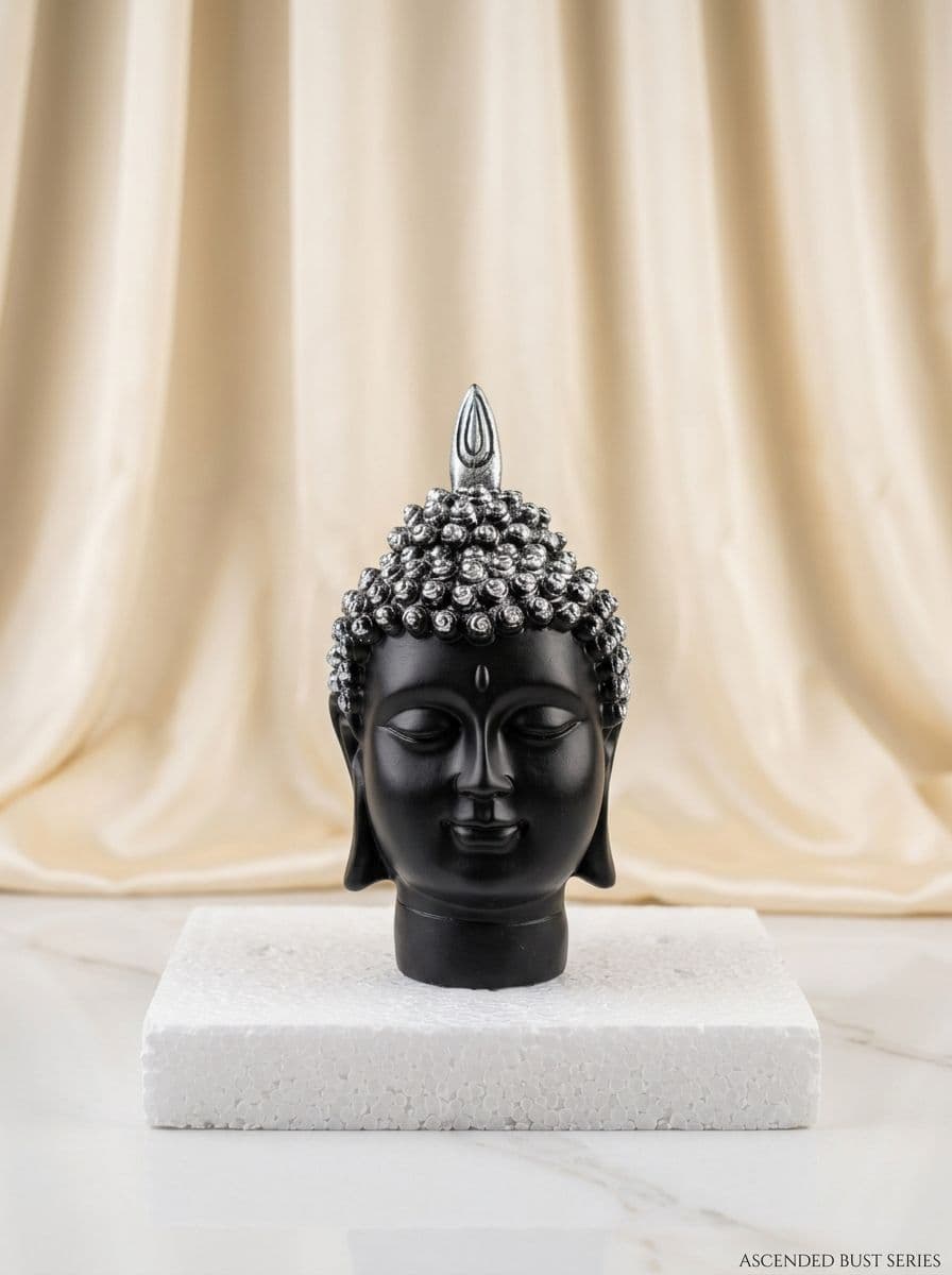 BUDDHA HEAD STATUE ( 2PCS )