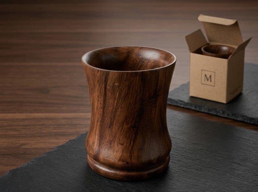 WOODEN GLASS SEESHAM alternate