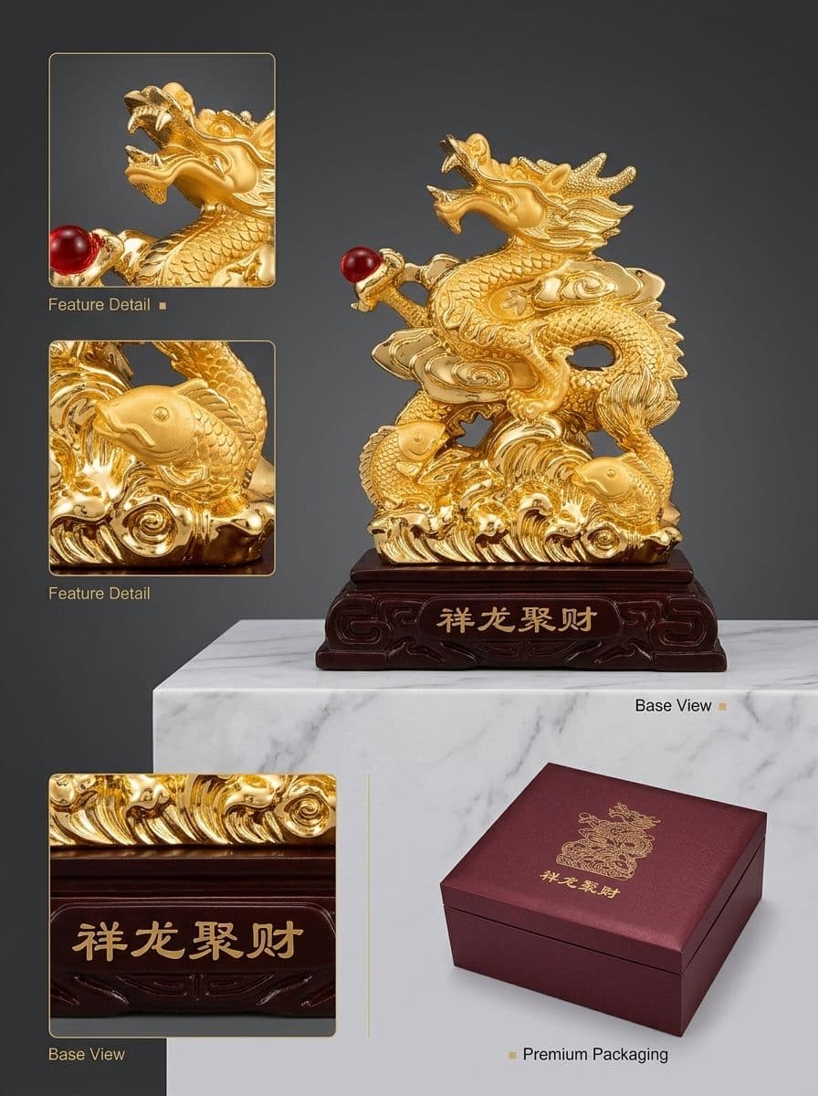 DRAGON ( GOLDEN COLOR ) alternate