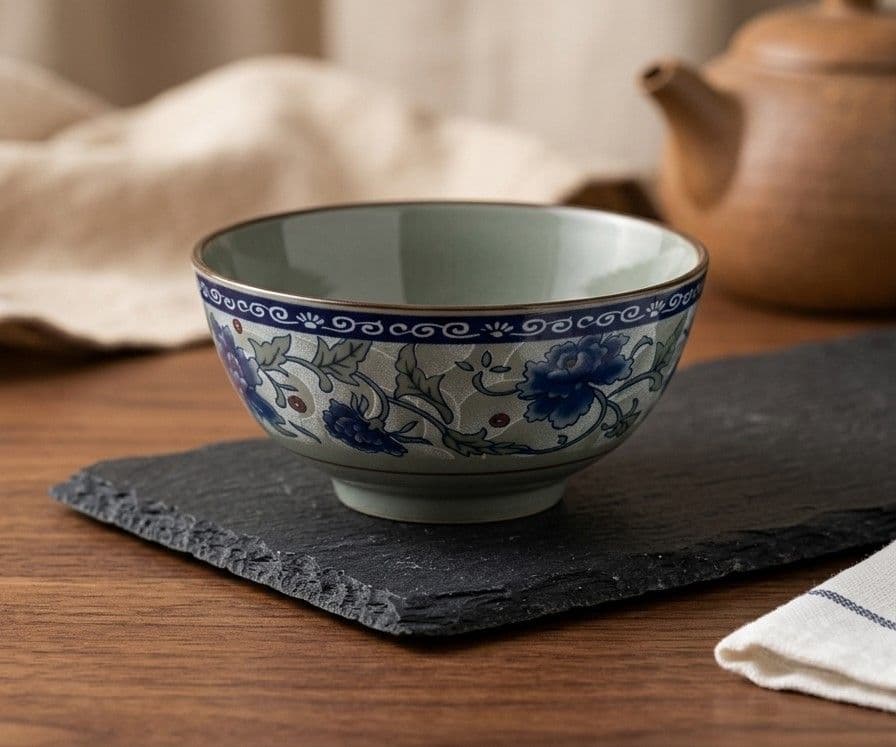 CERAMIC BOWL ( 3PCS ) DASLE BLUE