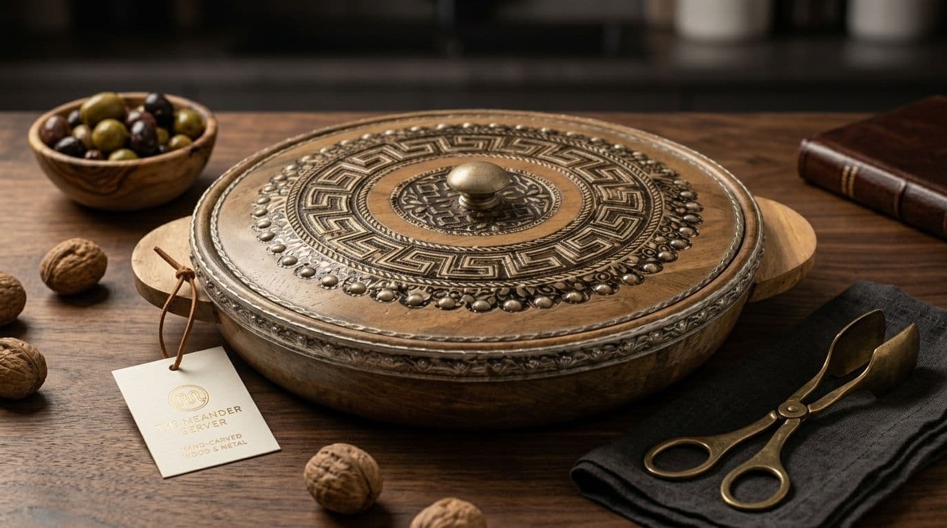 WOODEN CURVE CHAPATI BOX